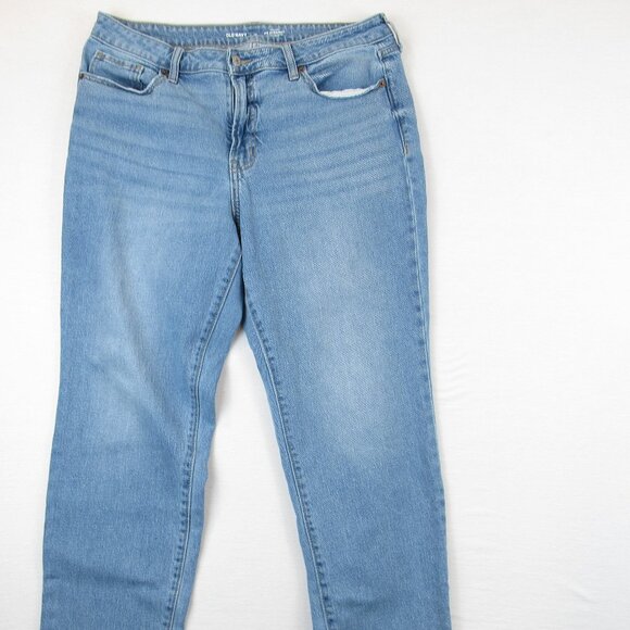 Old Navy Jeans Women's Size 14 High-Rise OG Straight Secret Smooth Pockets - Picture 1 of 6